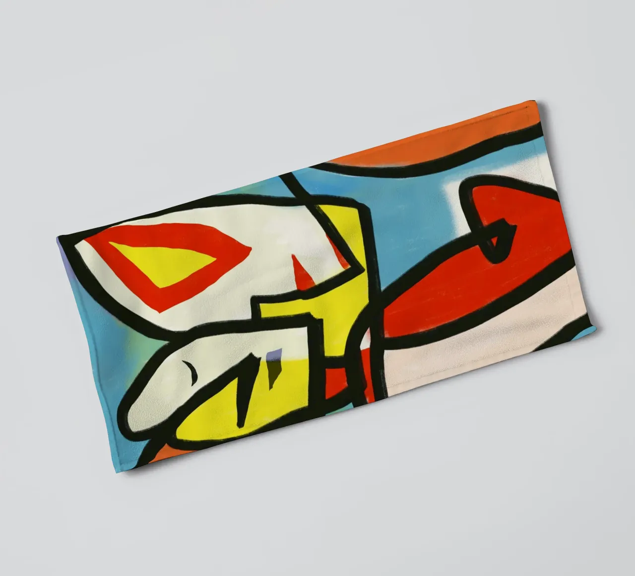 Caress lover towel by Little Dean