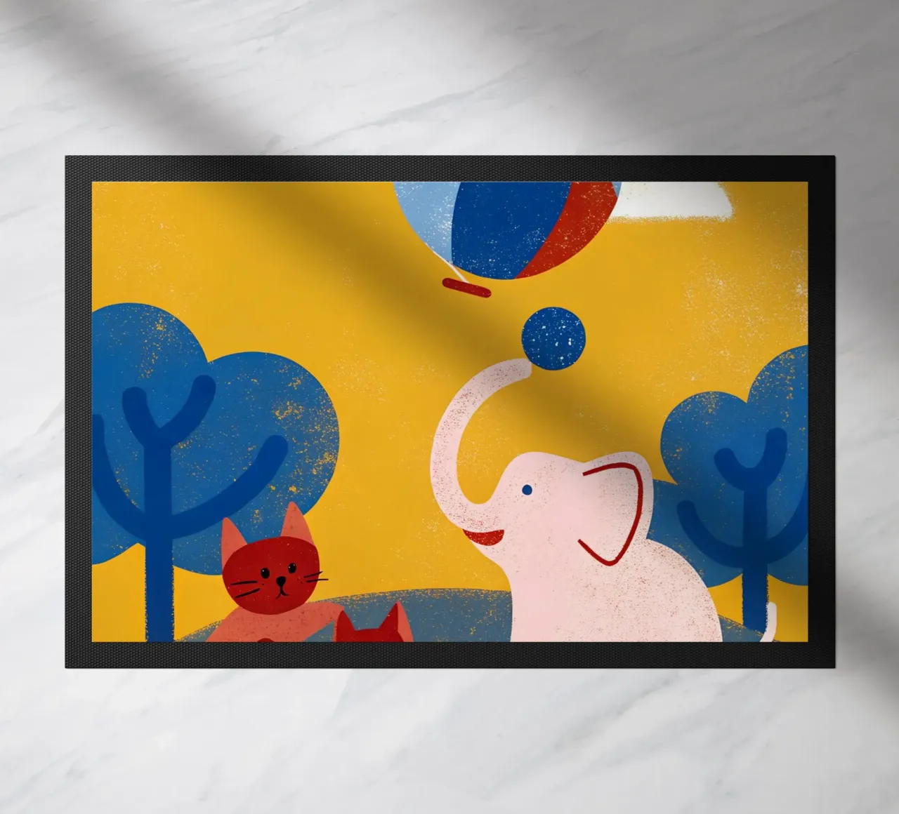 Elefante e gatto zerbino da THE LATEST SHOP