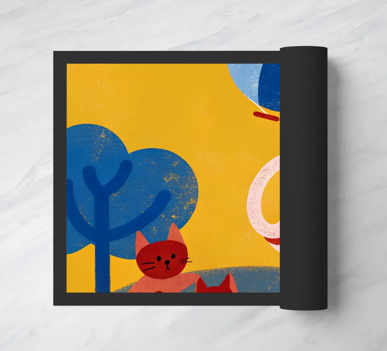 Elefante e gatto zerbino da THE LATEST SHOP