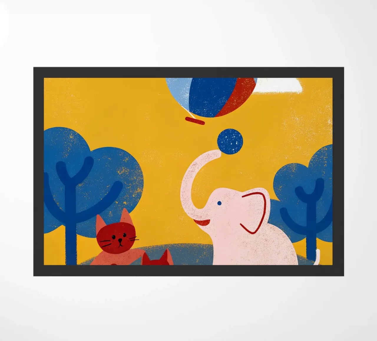 Elefante e gatto zerbino da THE LATEST SHOP