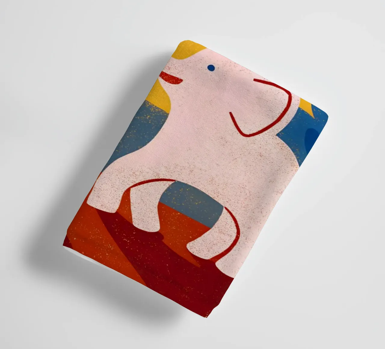 Elephant and Cat towel by THE LATEST SHOP