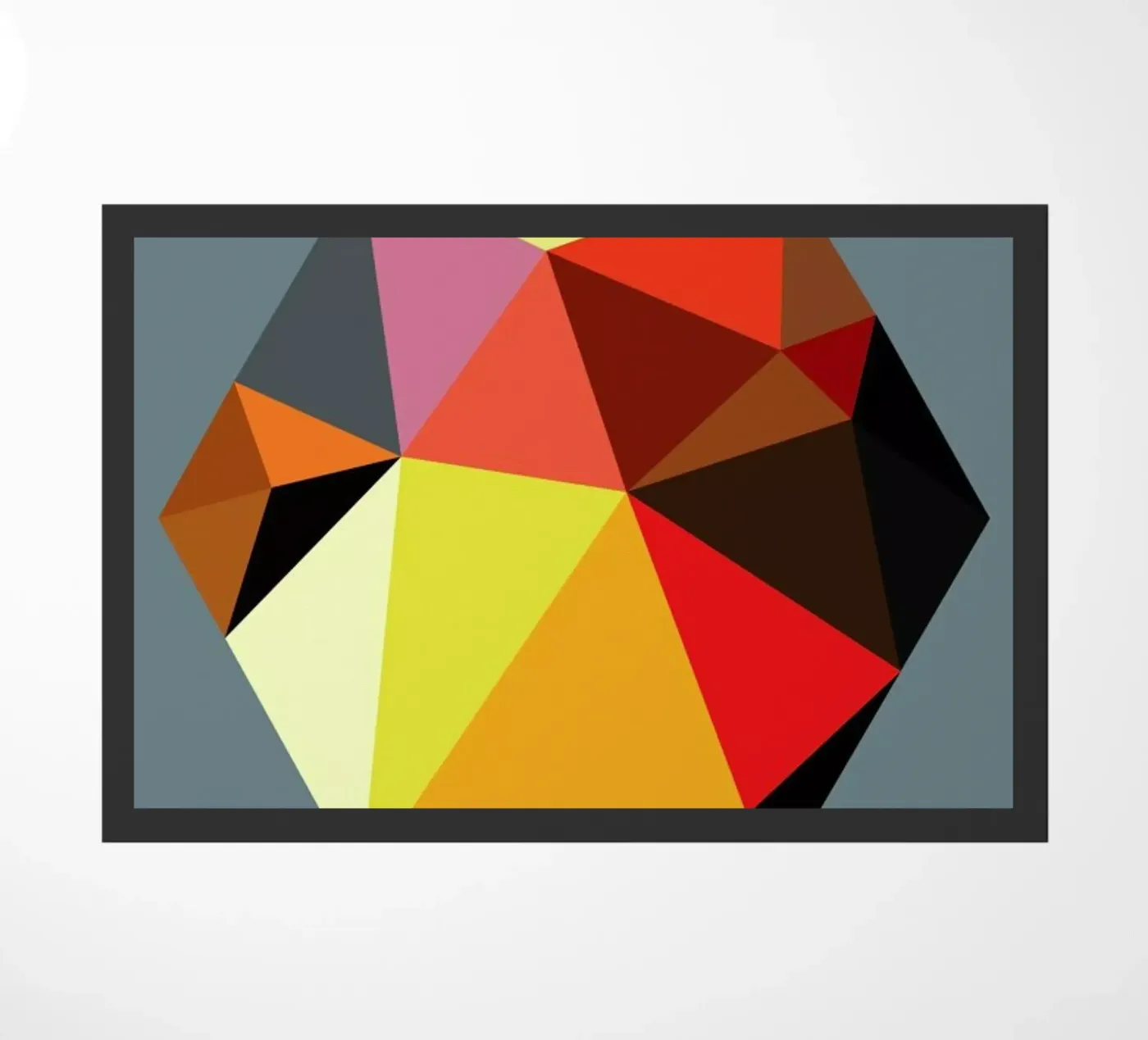 Hex 5 doormat by Three Of The Possessed