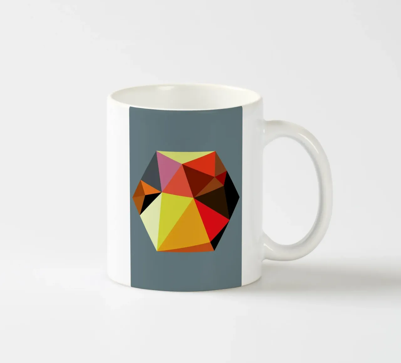 Hex 5 ceramic mug by Three Of The Possessed