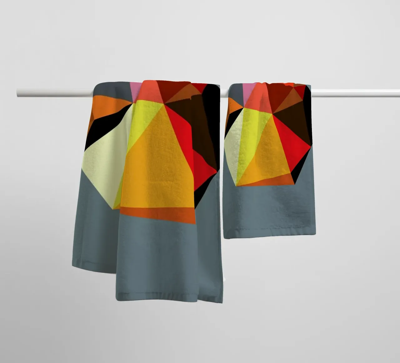 Hex 5 towel by Three Of The Possessed