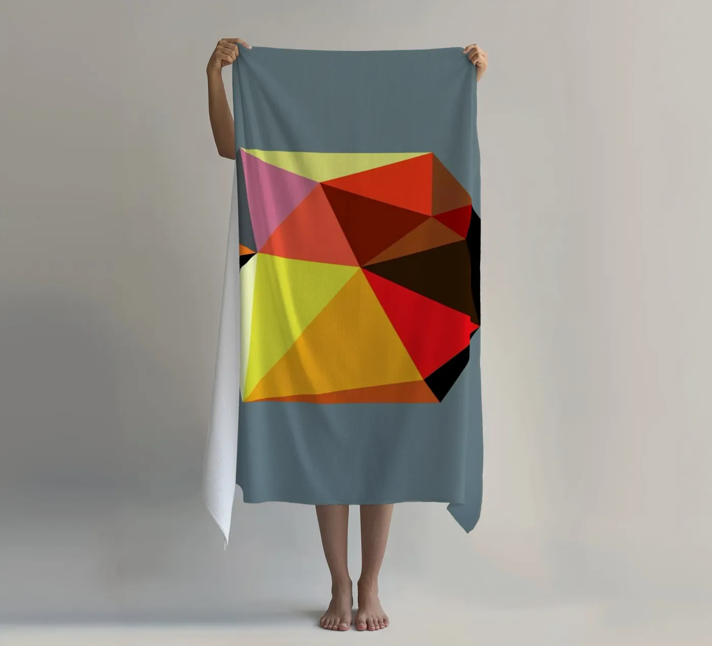 Hex 5 strandhanddoek van Three Of The Possessed