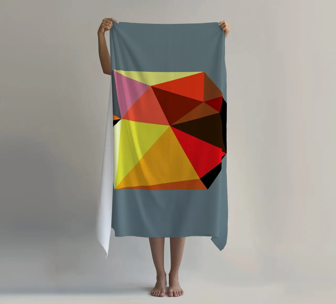 Hex 5 beach towel by Three Of The Possessed