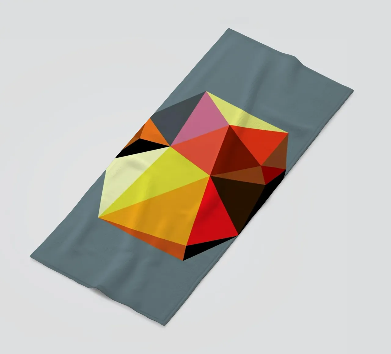 Hex 5 beach towel by Three Of The Possessed