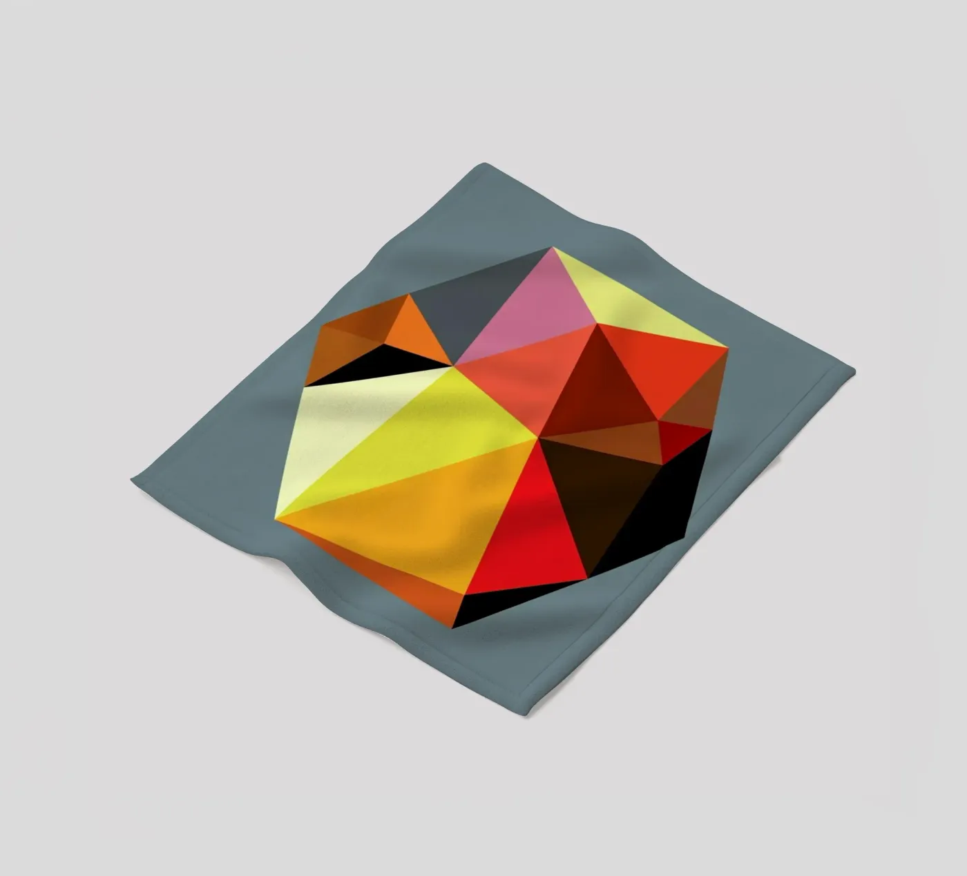 Hex 5 fleece blanket by Three Of The Possessed