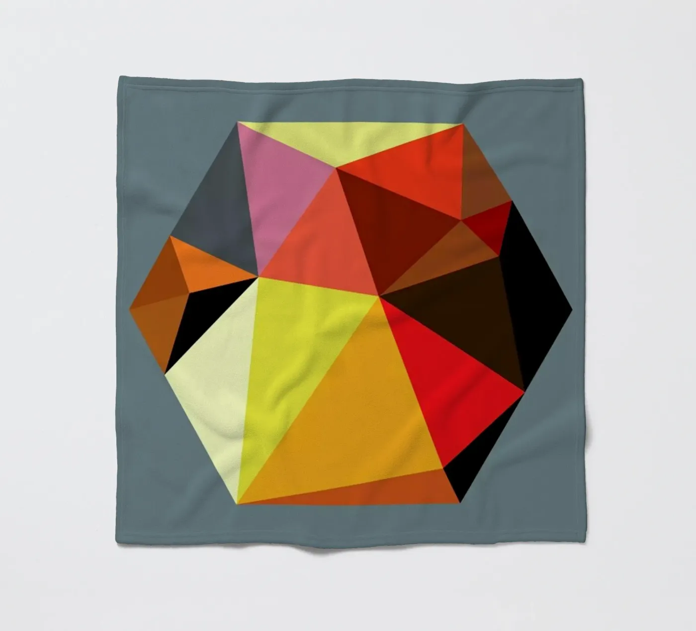 Hex 5 fleece blanket by Three Of The Possessed