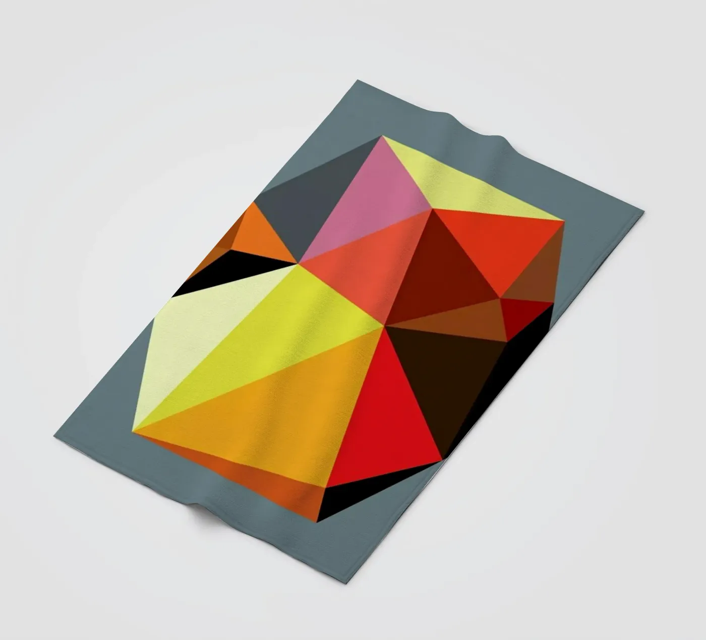 Hex 5 fleece blanket by Three Of The Possessed