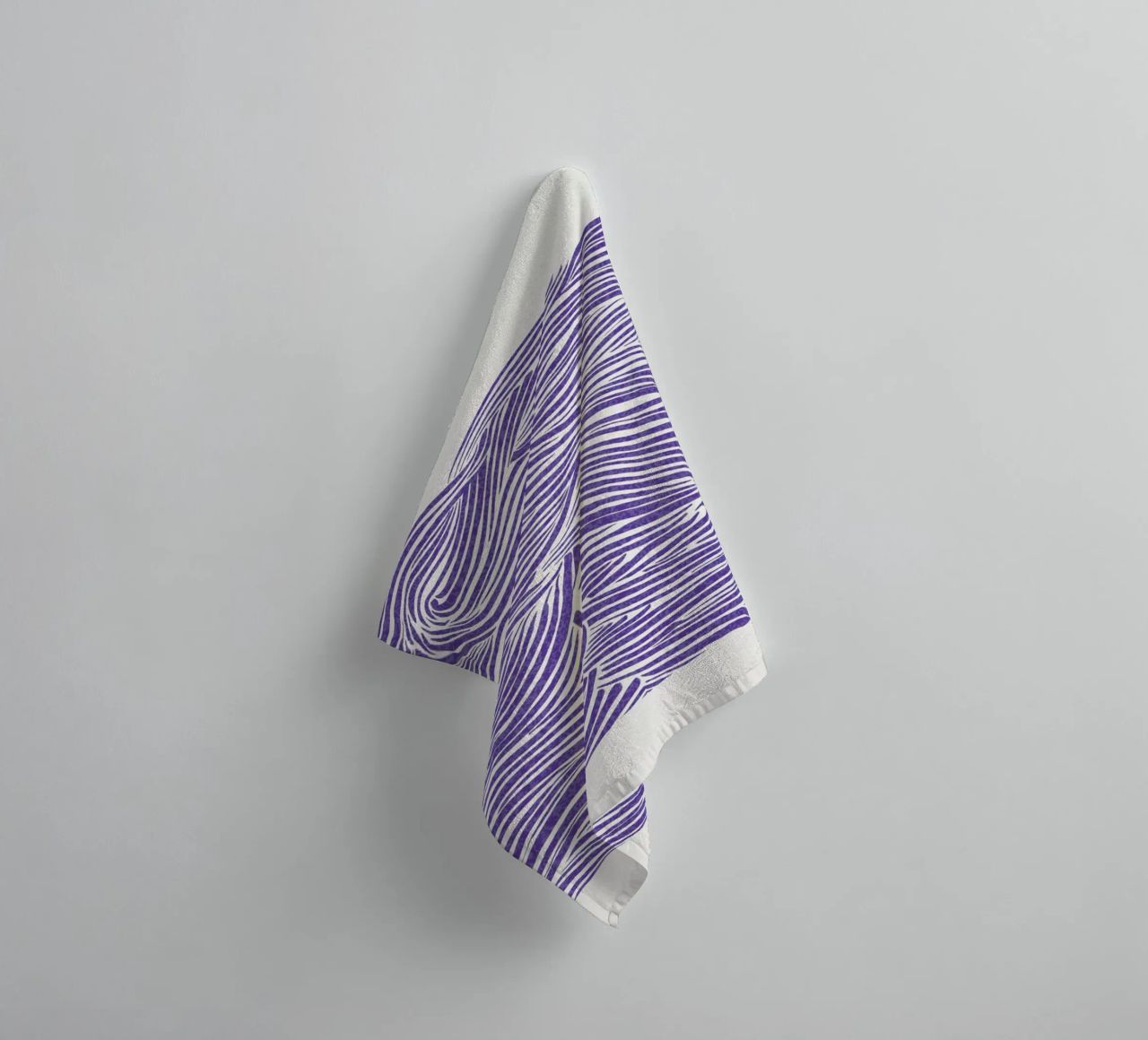 Waves Very Peri badhanddoek van Pure