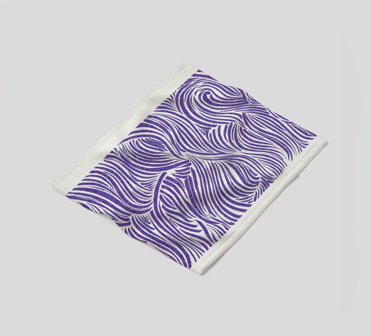 Waves Very Peri coperta in pile da Pure
