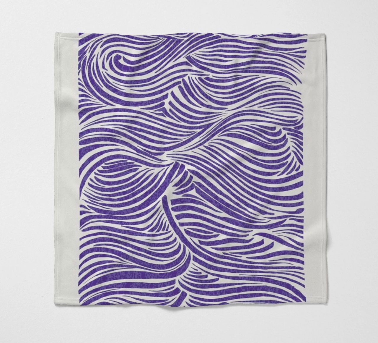 Waves Very Peri coperta in pile da Pure