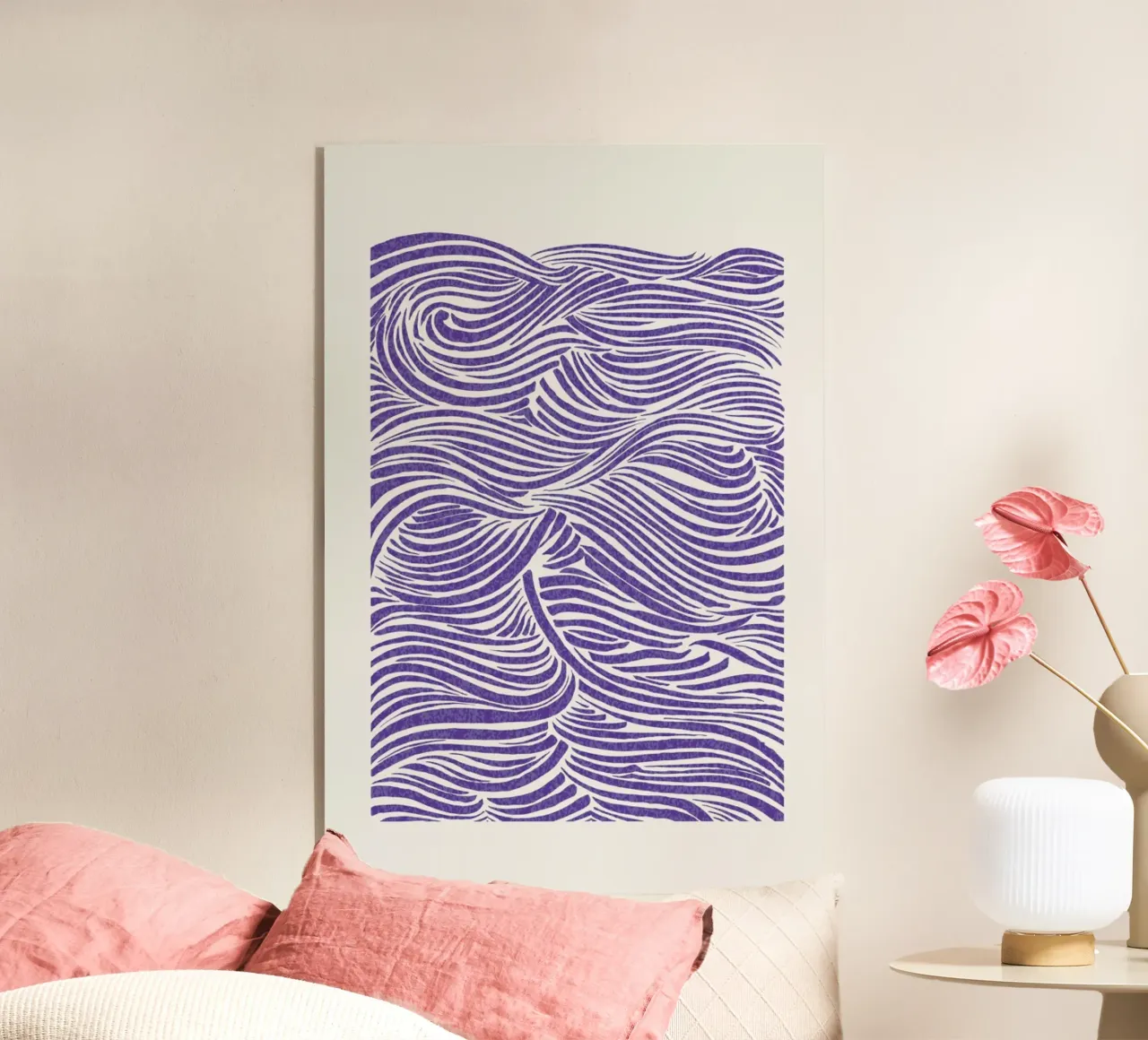 Waves Very Peri plexiglass da Pure