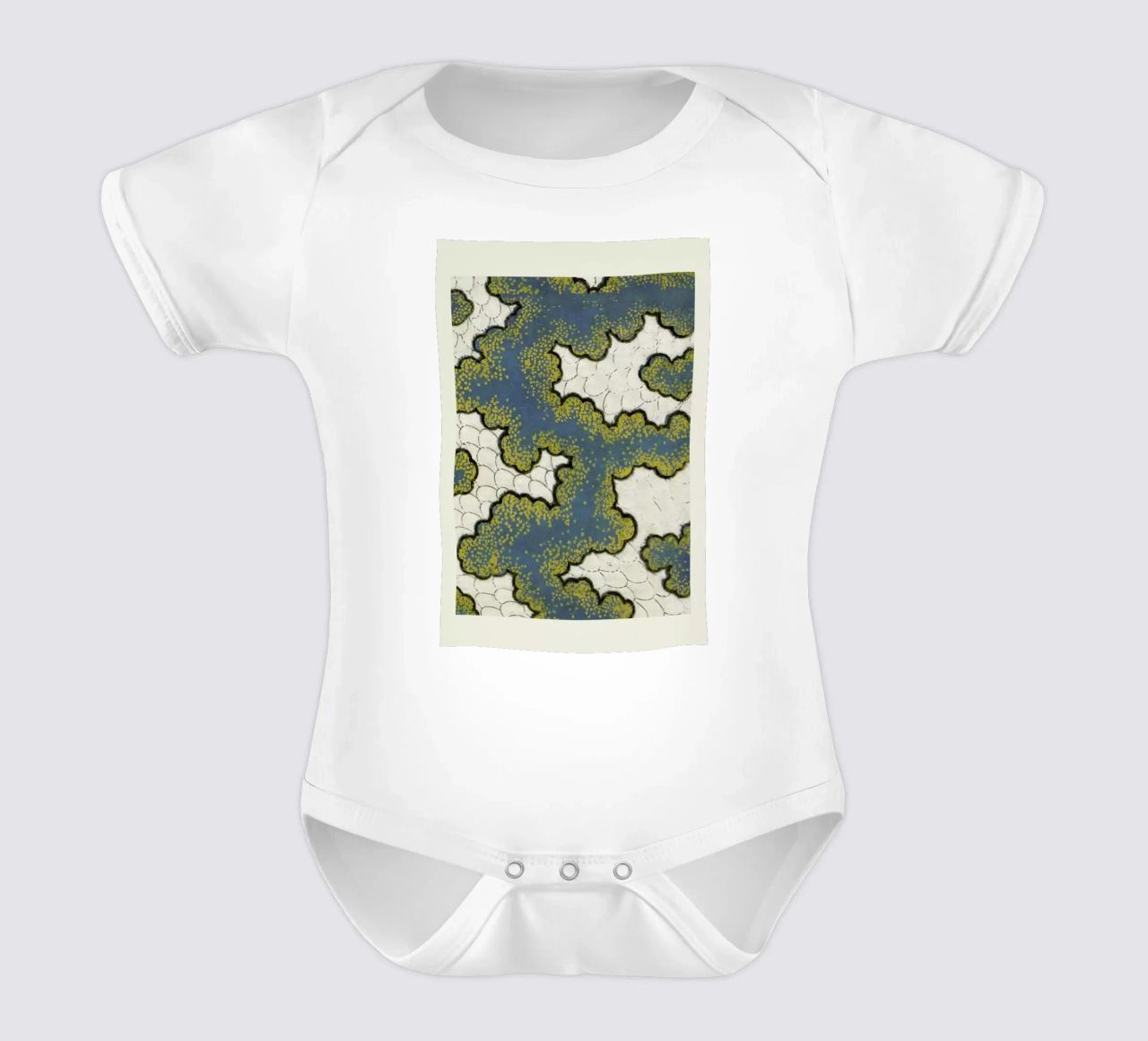Shin-Bijutsukai - Pattern body neonato maniche corte da Vintage by JUNIQE