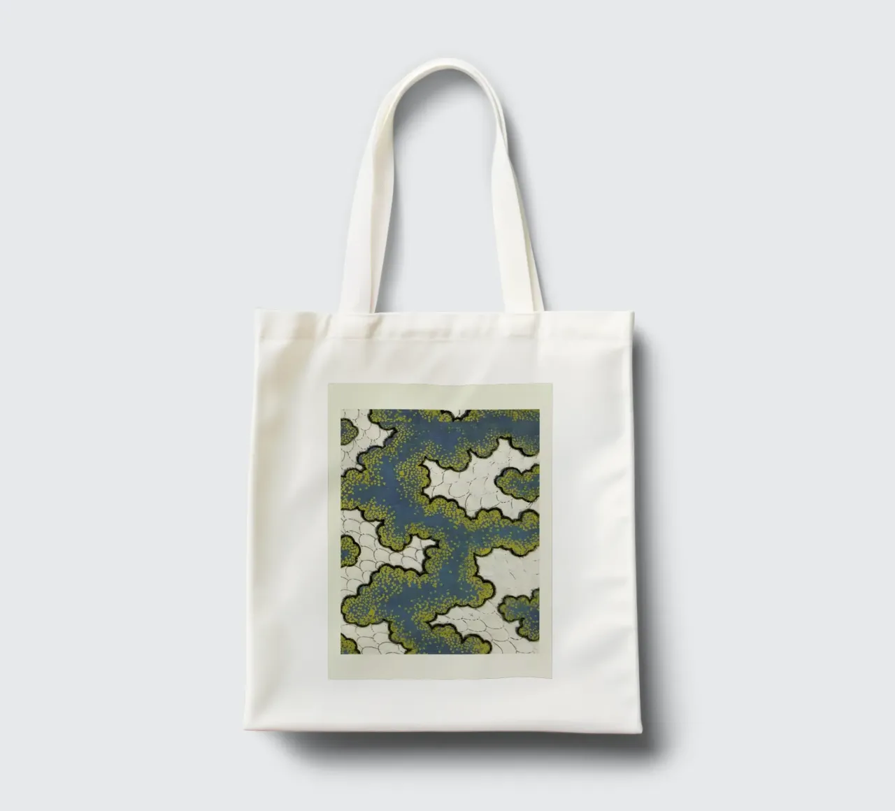Shin-Bijutsukai - Pattern borsa in juta da Vintage by JUNIQE