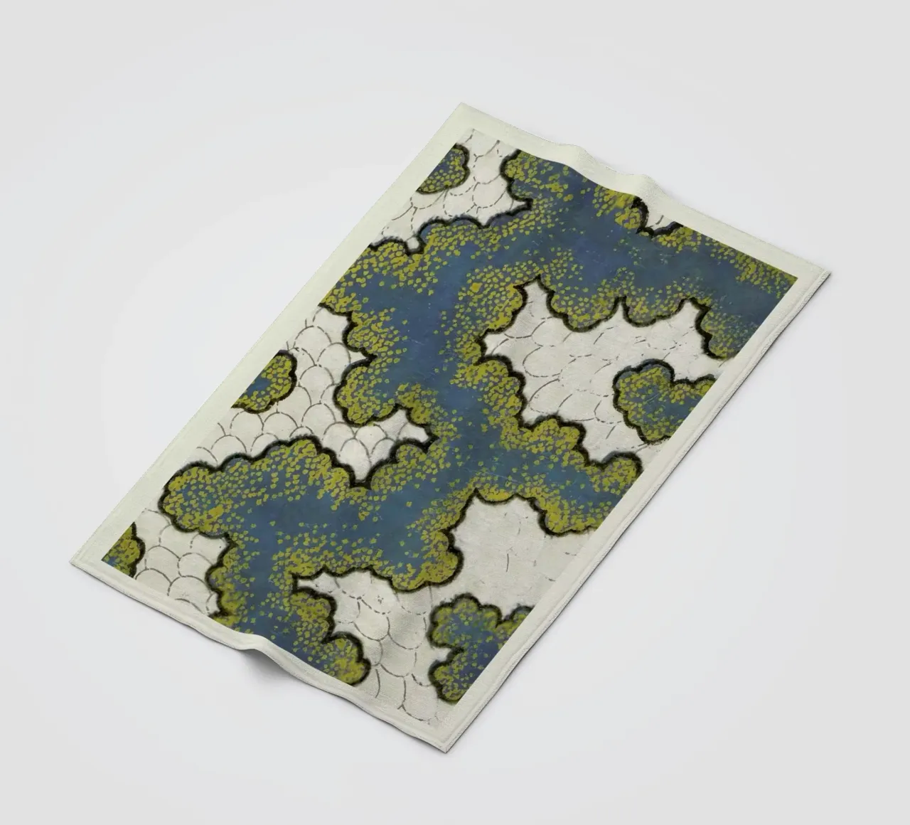 Shin-Bijutsukai - Pattern Fleecedecke von Vintage by JUNIQE