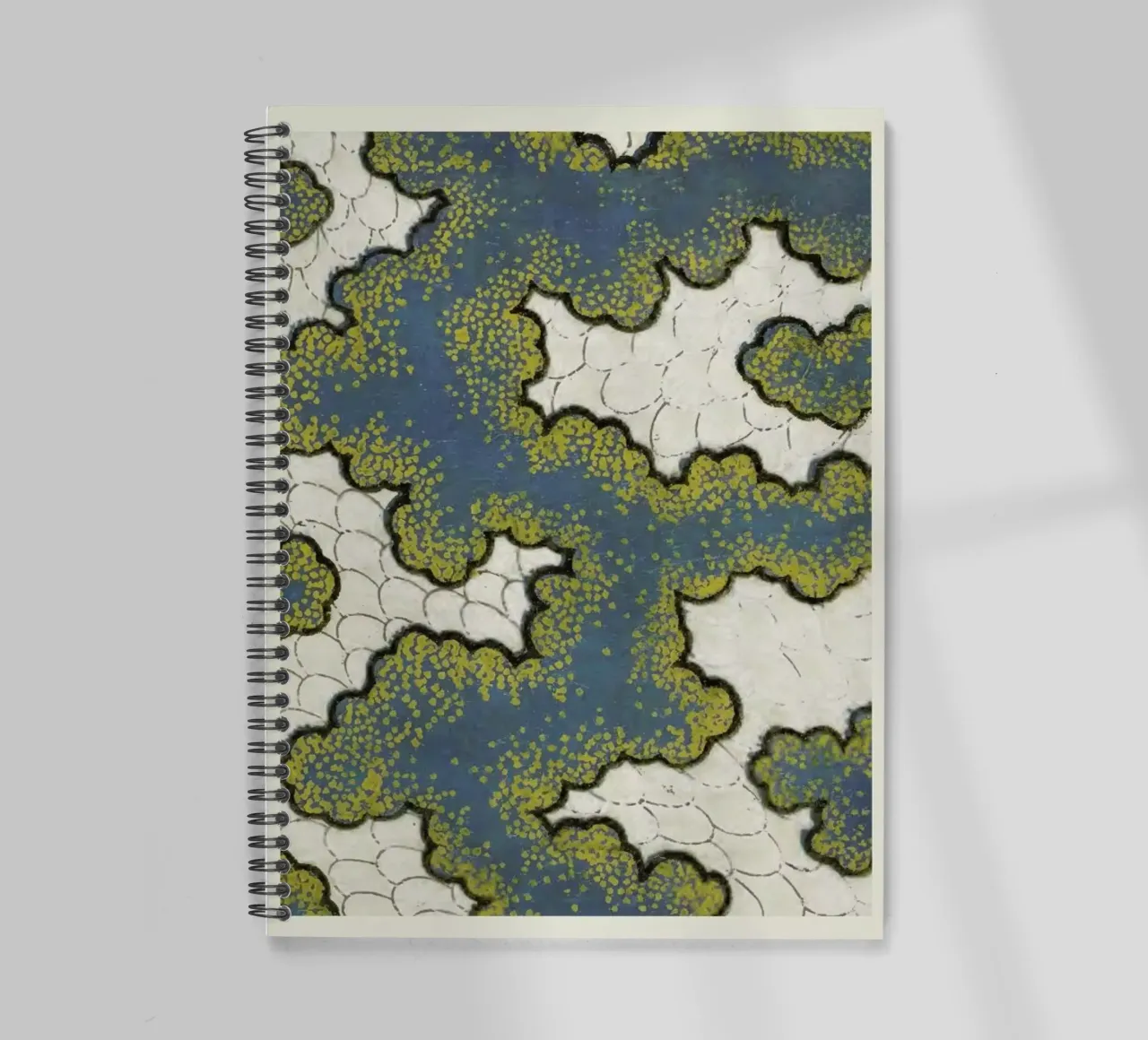 Shin-Bijutsukai - Pattern spiral notebook by Vintage by JUNIQE
