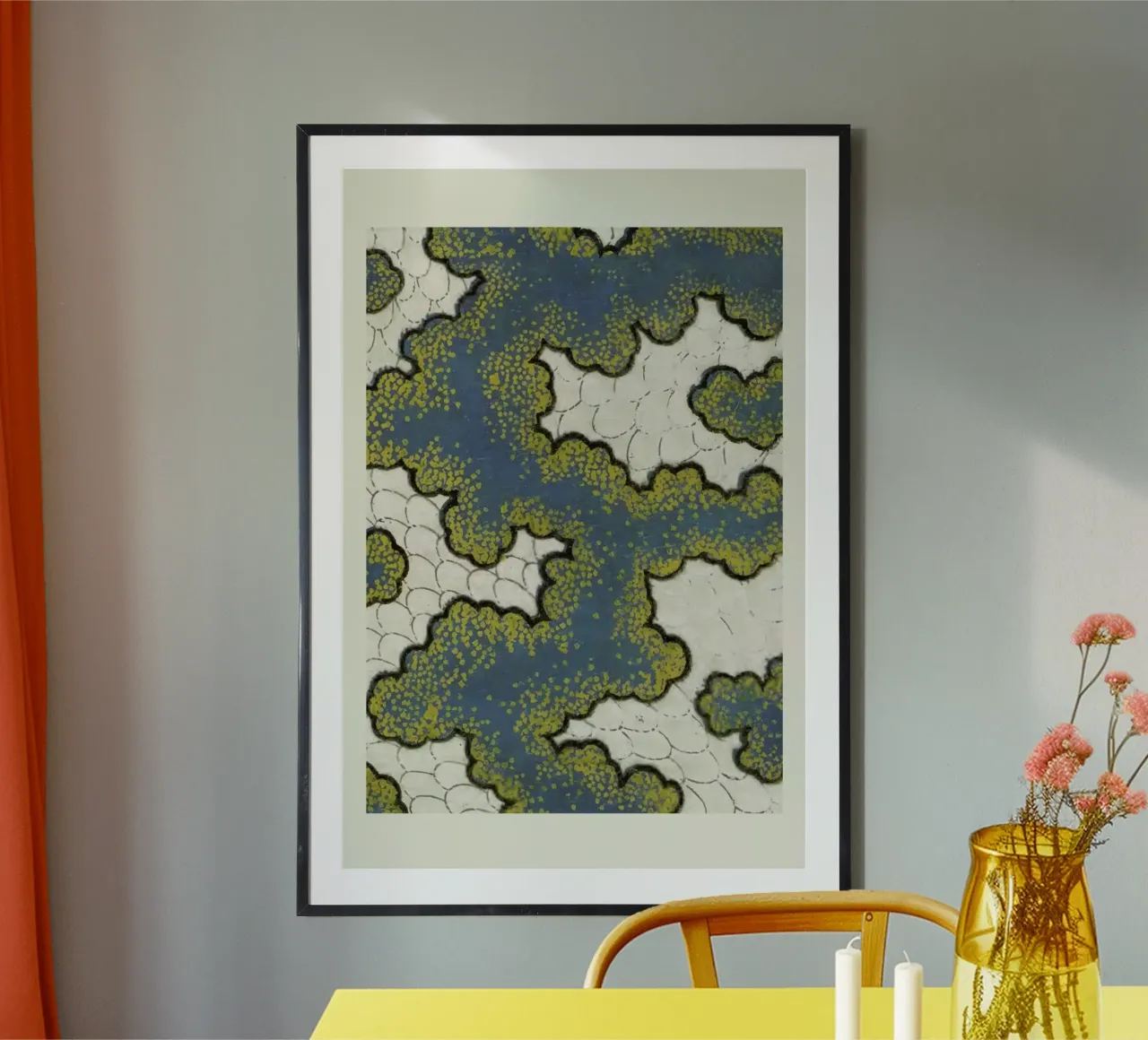 Shin-Bijutsukai - Pattern poster da Vintage by JUNIQE