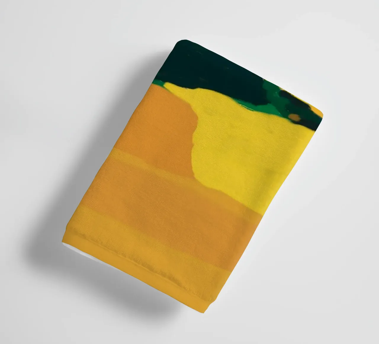 Colline jaune d'or serviette de bain de Little Dean
