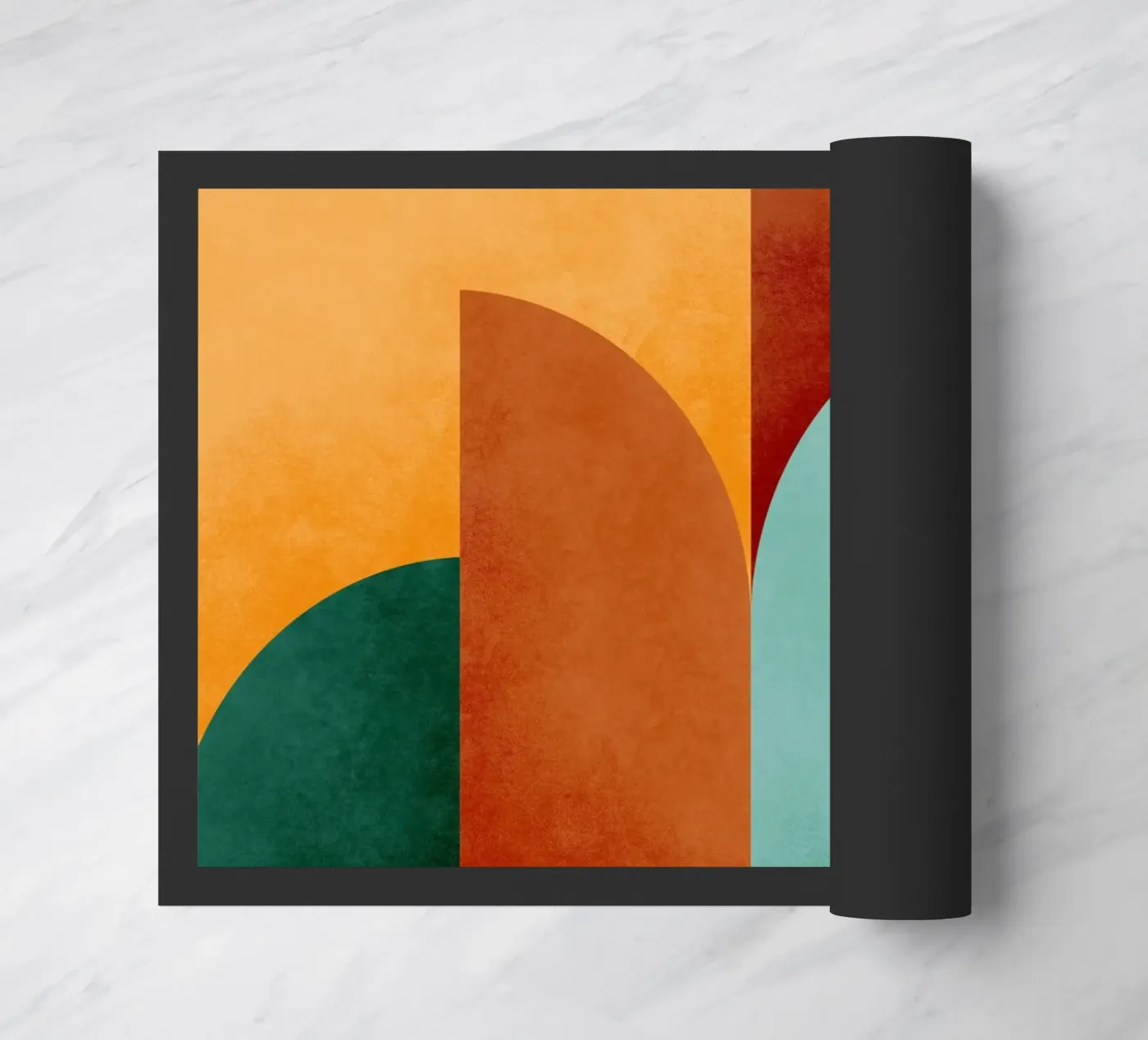 Mid Mod Geometry Sunburn zerbino da DesigndN