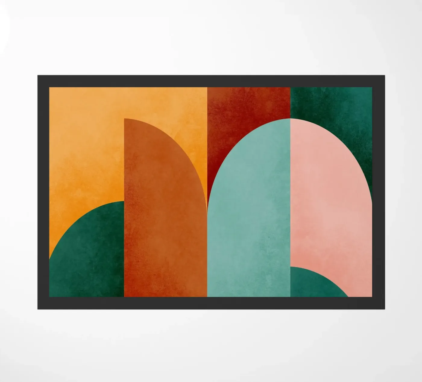 Mid Mod Geometry Sunburn zerbino da DesigndN