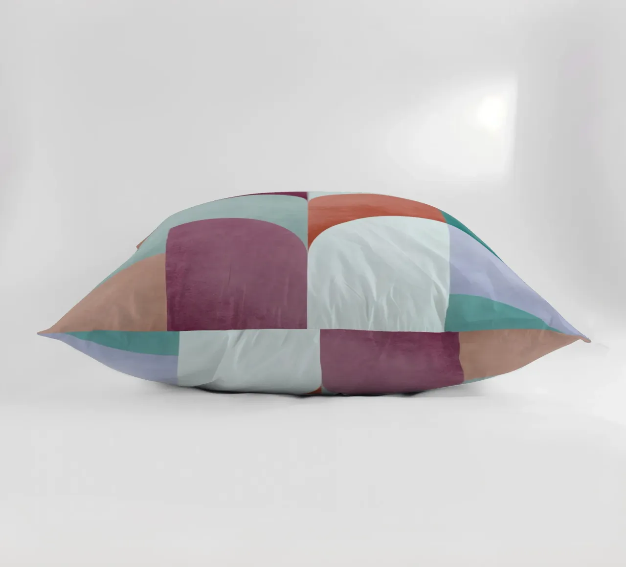 Mid Mod Geometry Sundown cuscino da designdn