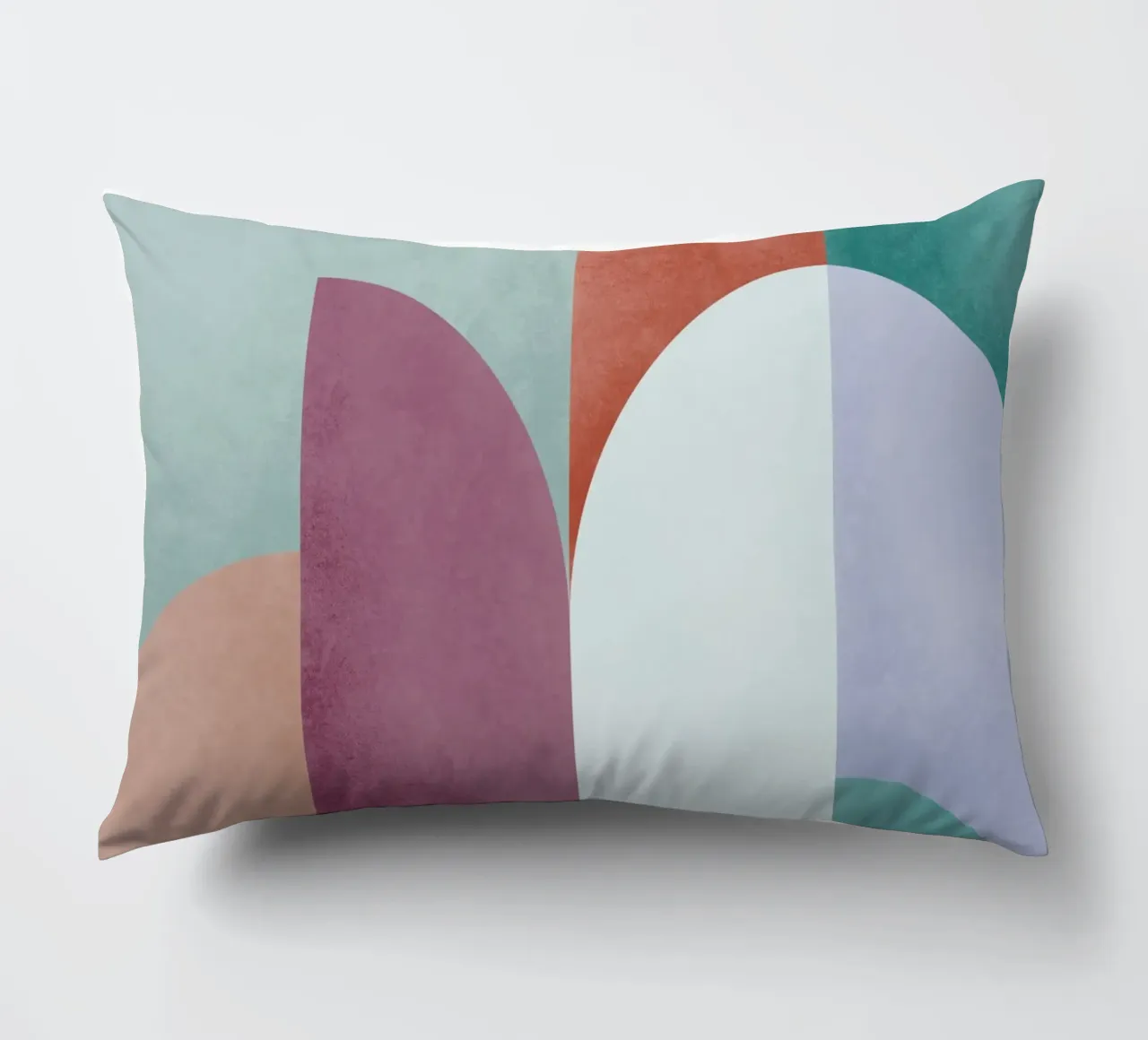 Mid Mod Geometry Sundown cuscino da designdn