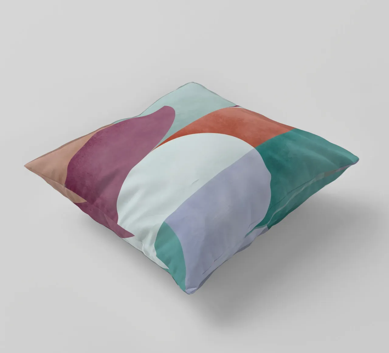 Mid Mod Geometry Sundown cuscino da designdn