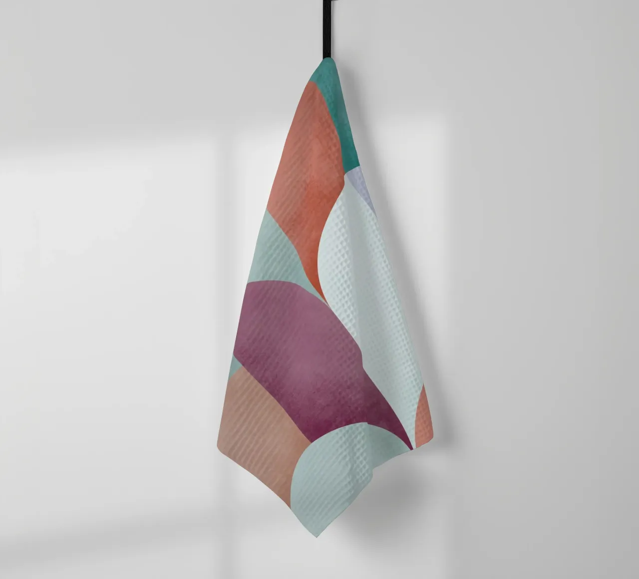 Mid Mod Geometry Sundown canovaccio da cucina da designdn