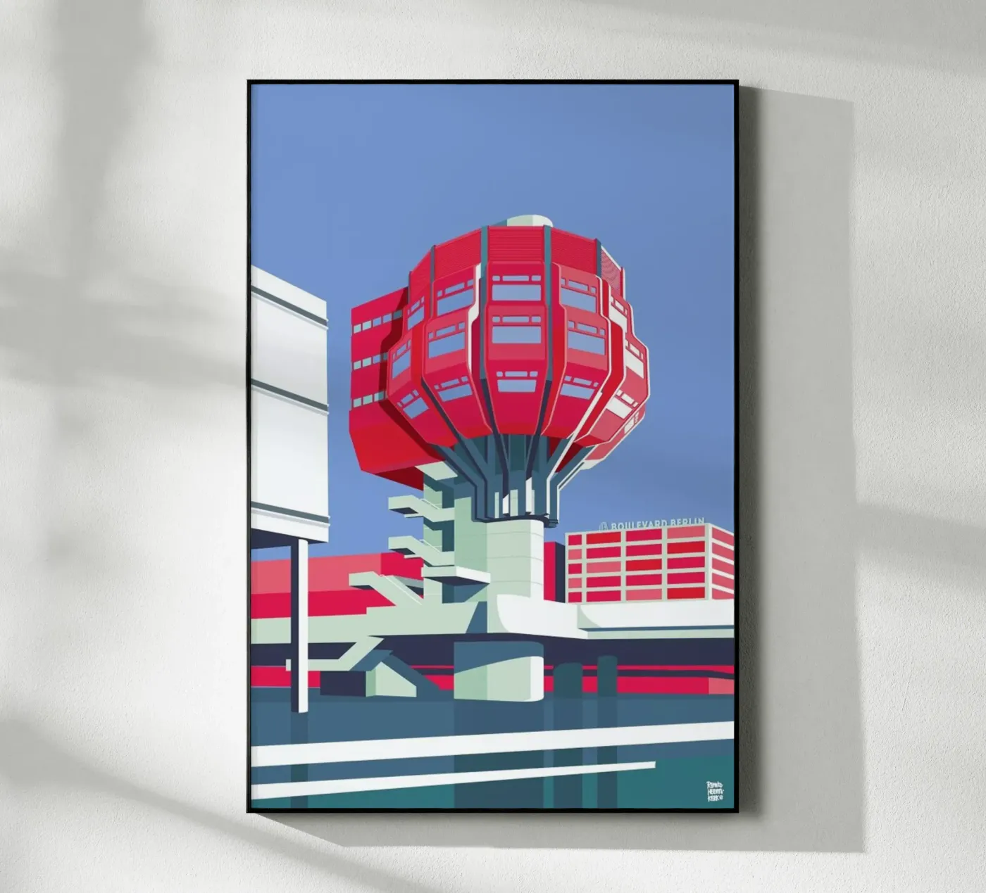 Berlin Bierpinsel plexiglass da Remko Heemskerk