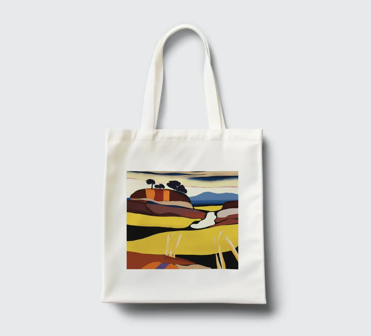 Nubi scure in avvicinamento borsa in juta da Little Dean