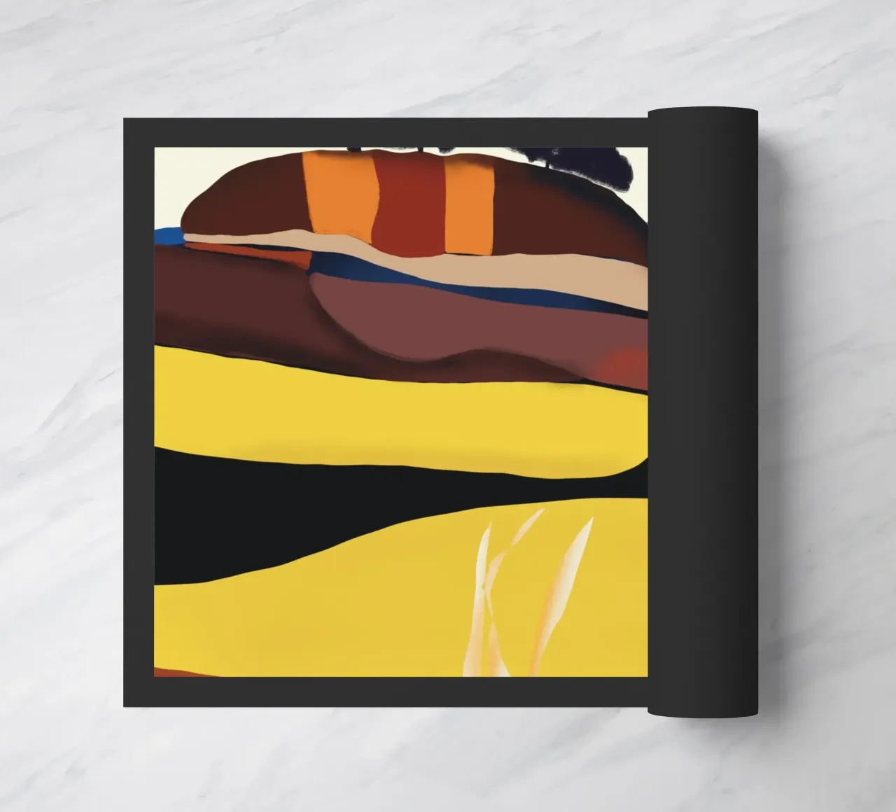 Dark clouds approaching doormat by Little Dean