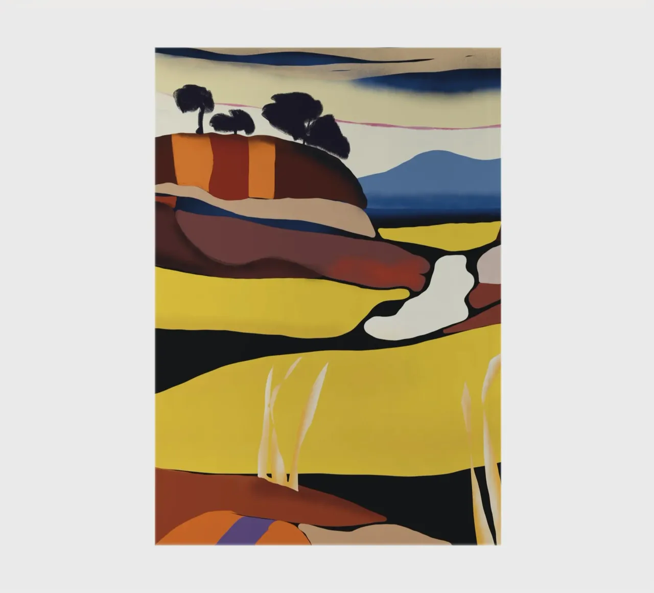 Dark clouds approaching notebook by Little Dean