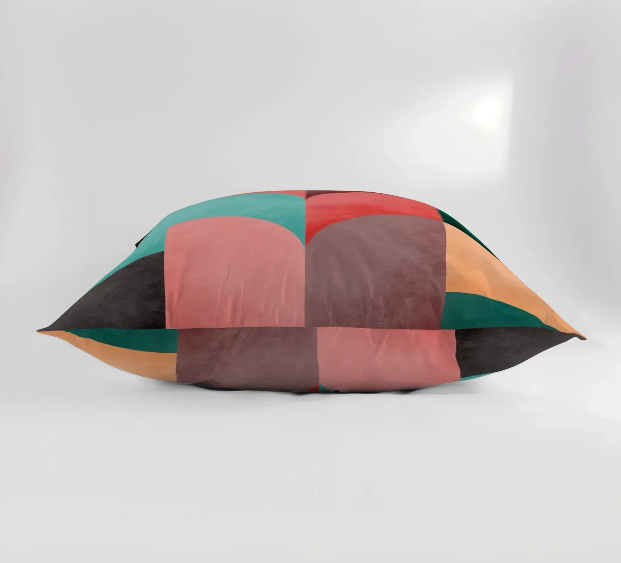 Mid Mod Geometry Sunrise cuscino da designdn