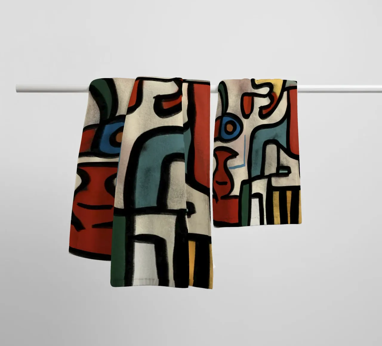 Arabian Snake charming towel by Little Dean
