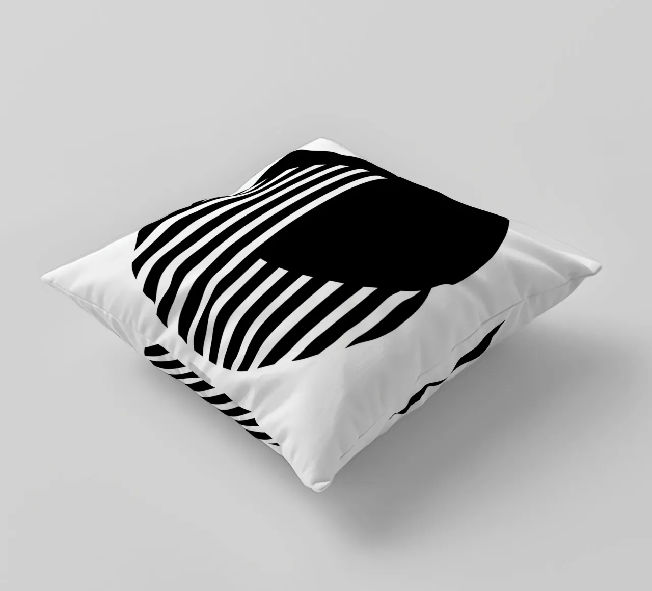 Poster Bauhaus 1919 Minimal Bianco Nero cuscino da Studio Vibe