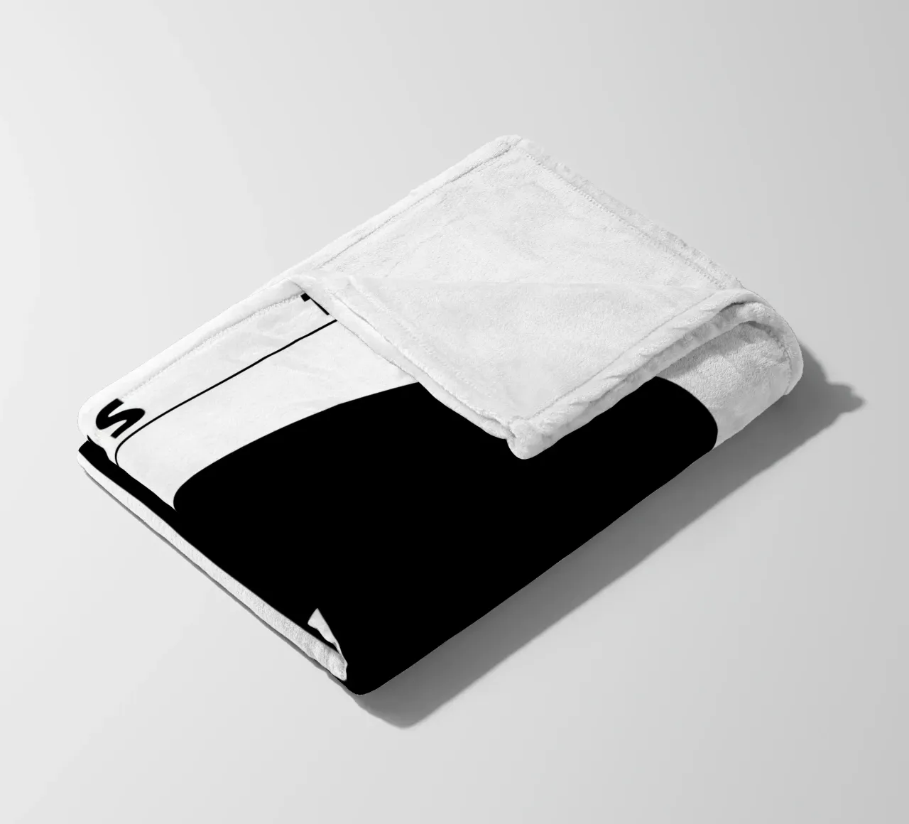 Poster Bauhaus 1919 Minimal Bianco Nero coperta in pile da Studio Vibe