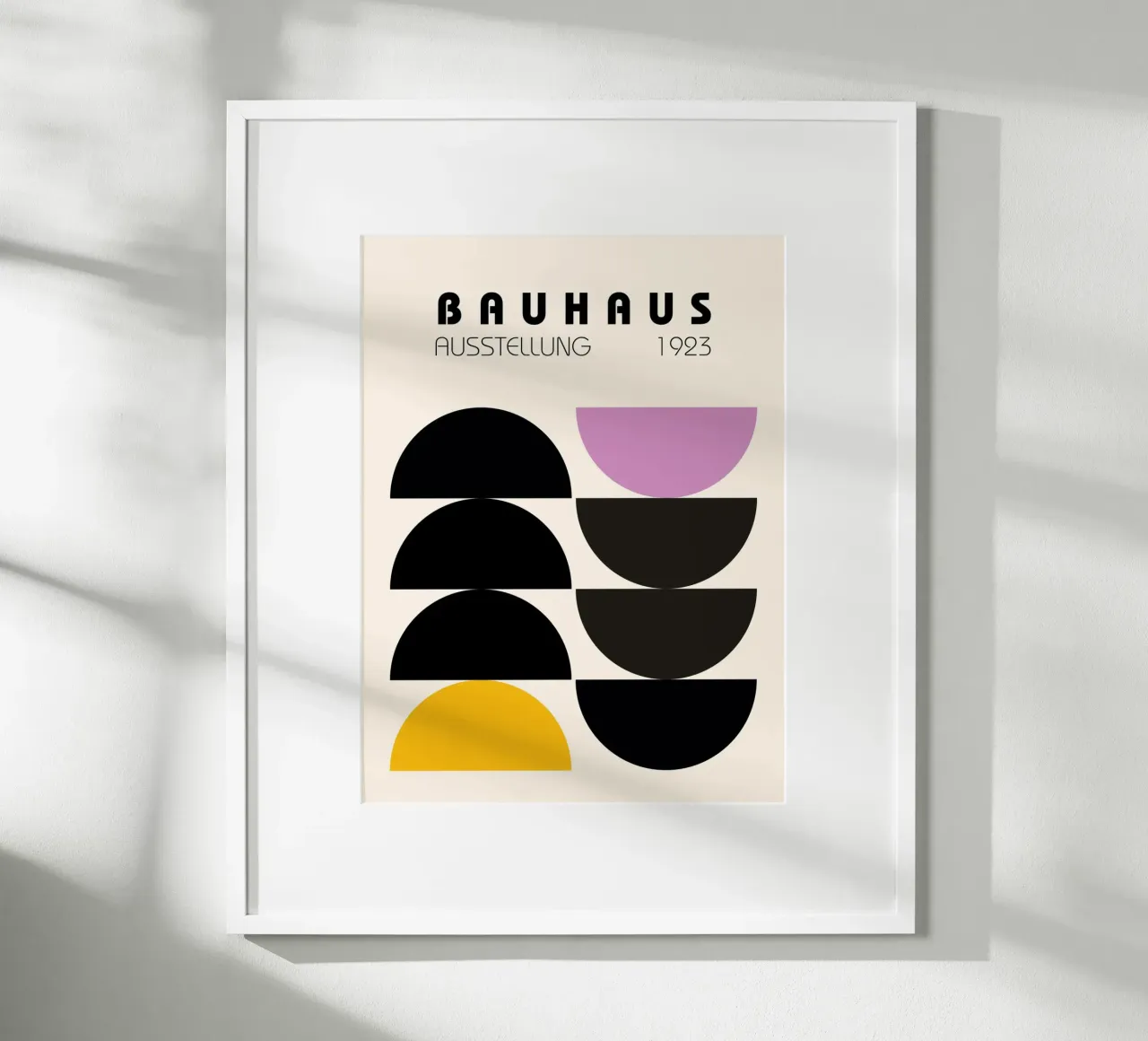 Bauhaus 1923 Revival poster con telaio in alluminio da Studio Vibe
