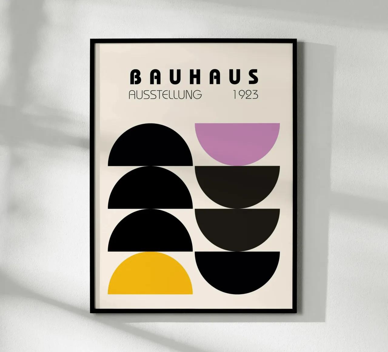 Bauhaus 1923 Revival poster con telaio in alluminio da Studio Vibe