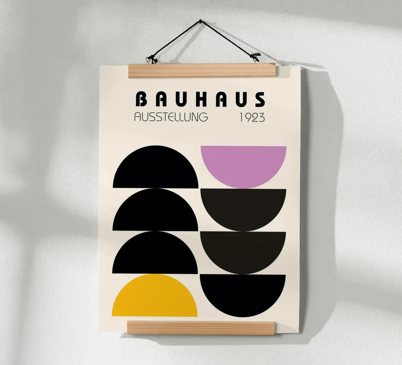 Bauhaus 1923 Revival poster con telaio in alluminio da Studio Vibe