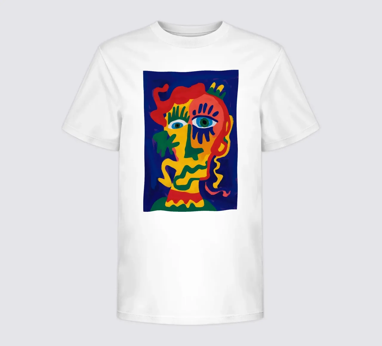 Radiant Gaze Abstract kids t-shirt by Lumi Eyes