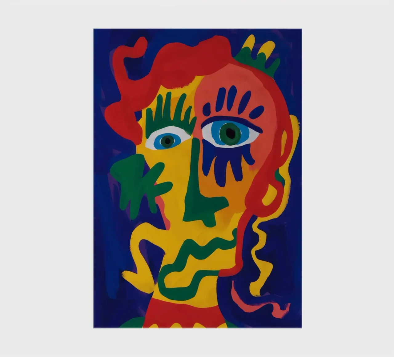 Radiant Gaze Abstract notebook by Lumi Eyes