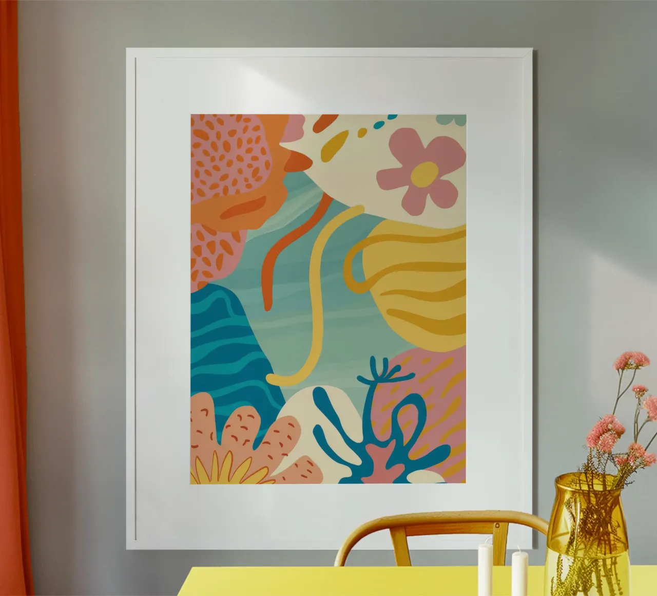 Pastel Flora Dream poster da Lumi Eyes
