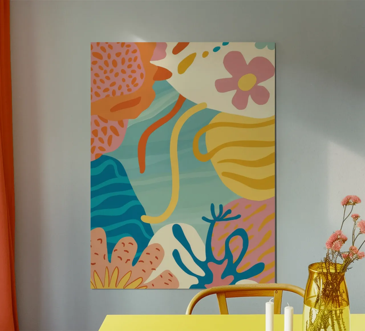 Pastel Flora Dream poster da Lumi Eyes