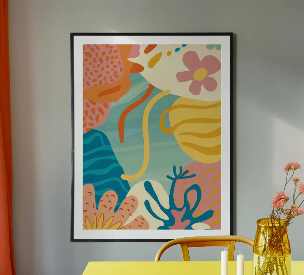 Pastel Flora Dream poster da Lumi Eyes