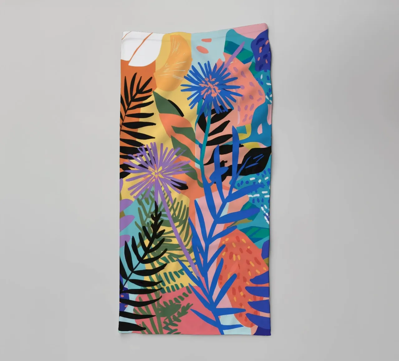 Notturno Jungle Lush asciugamano da bagno da Lumi Eyes