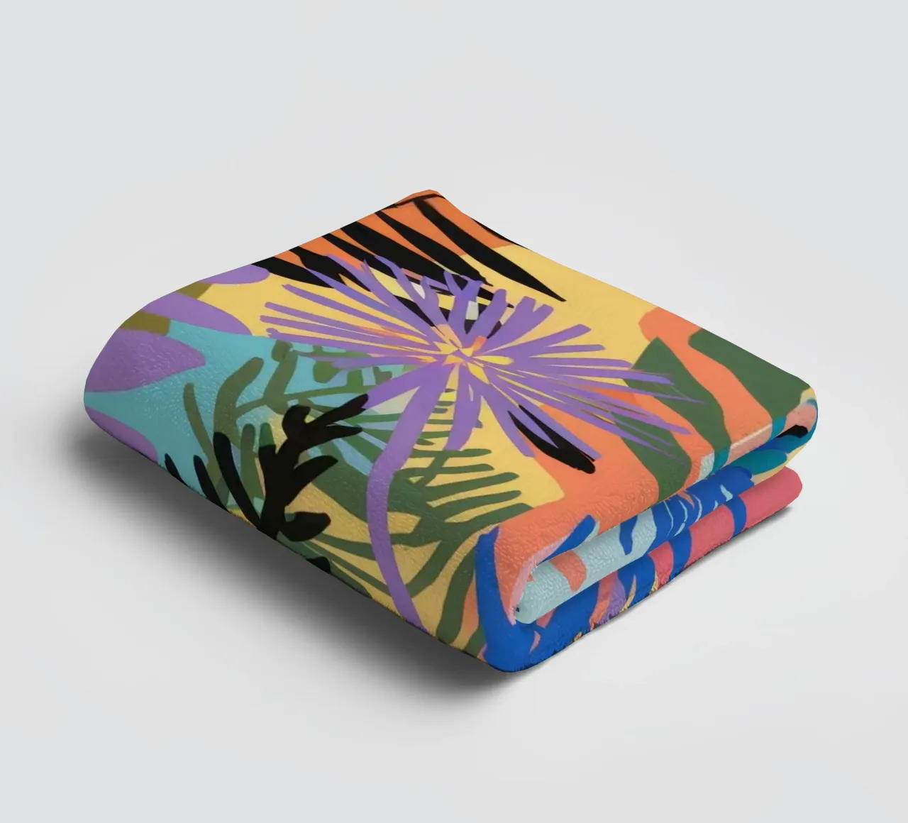 Notturno Jungle Lush asciugamano da bagno da Lumi Eyes