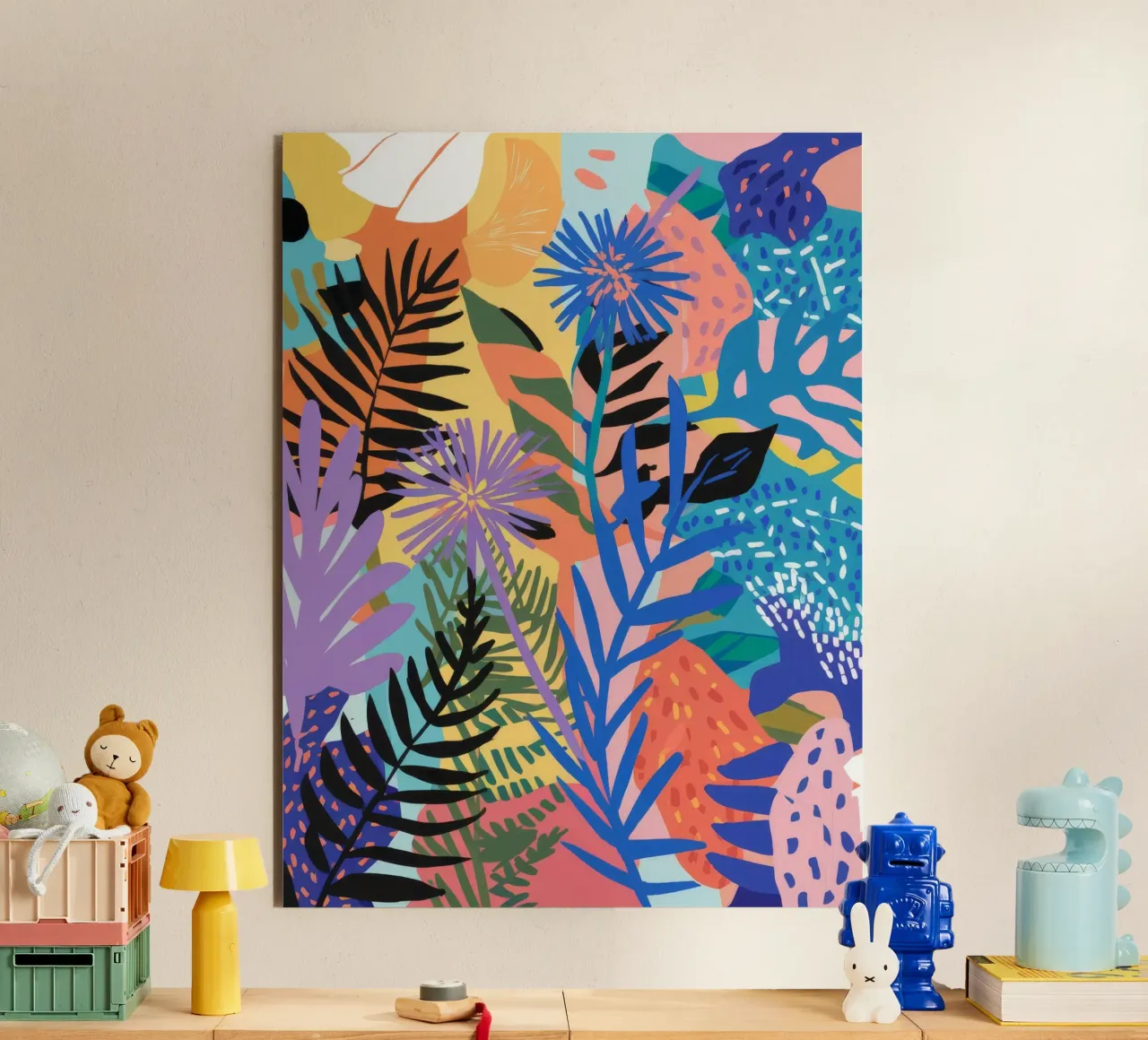 Notturno Jungle Lush alluminio dibond da Lumi Eyes