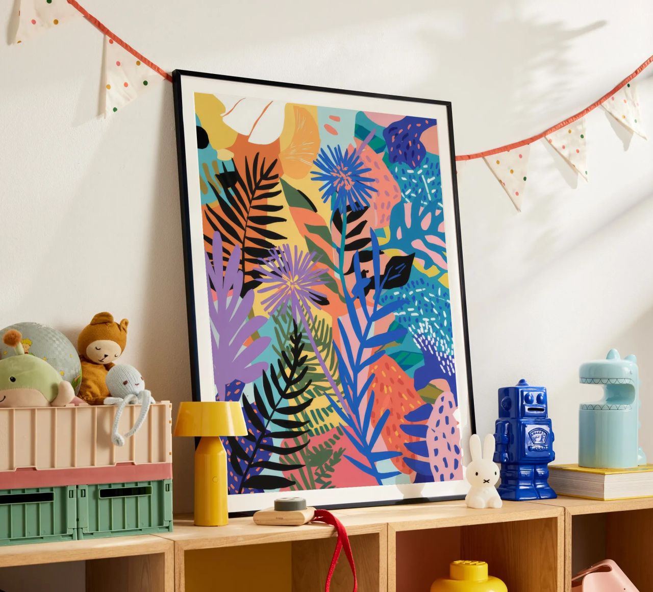 Nocturne Jungle Lush poster by Lumi Eyes